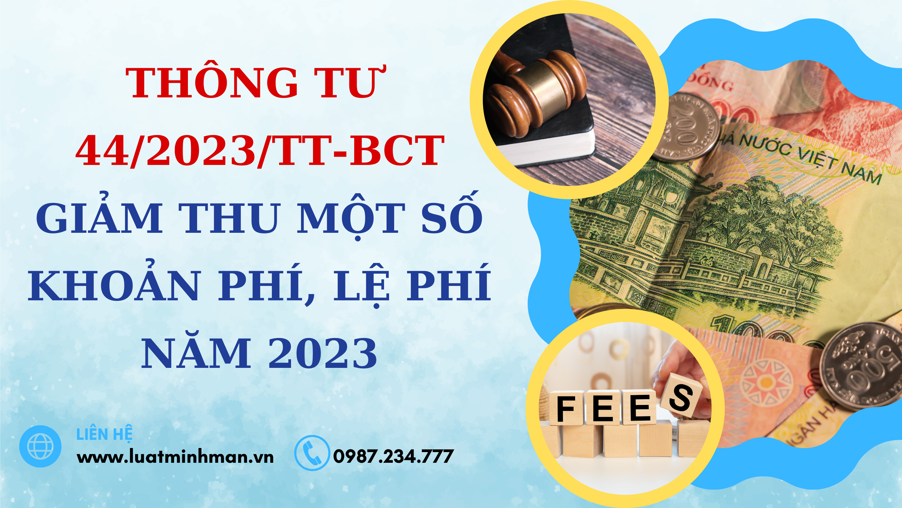 Giảm thu một số khoản phí, lệ phí năm 2023